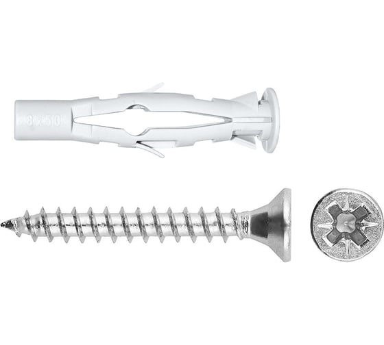 Изображение товара Дюбель-бабочка DQ с шурупом Tecfi 8x50 30 шт 147480