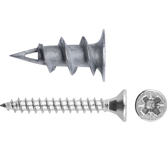 Изображение товара Дюбель DRIVA с шурупом Tecfi HE, металл 15x29  4 шт 147476