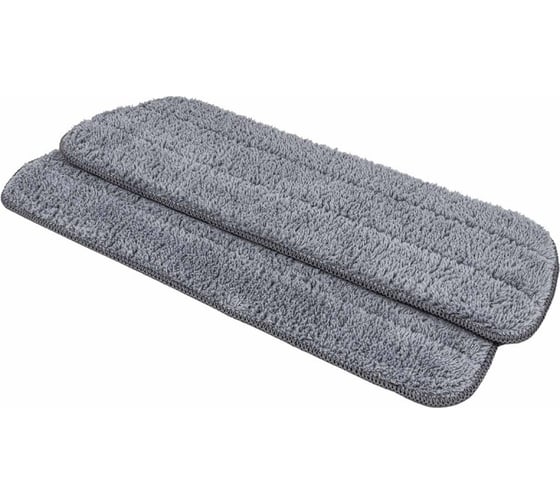 Изображение товара Сменная накладка из микрофибры WMC TOOLS для швабры wmc-10 (2 шт/к-т) WMC-mop 10-2pcs(56872)