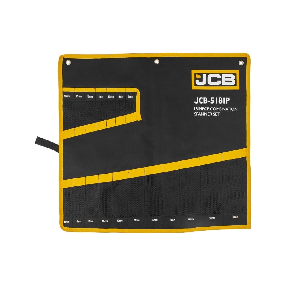  Тканевый органайзер для набора ключей JCB JCB-5181P-P