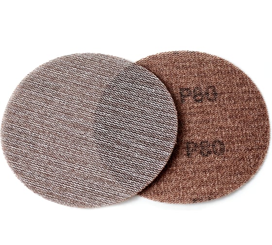 Изображение товара Диск абразивный сетчатый Velcro 125 мм, P80, 10 шт Flexione 10001005