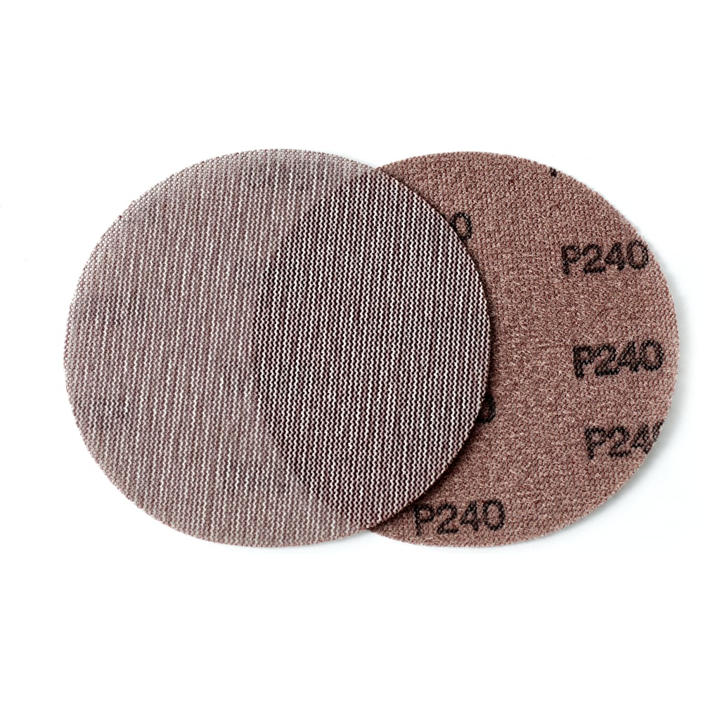 Изображение товара Диск абразивный сетчатый Velcro 125 мм, P240, 10 шт Flexione 10001035