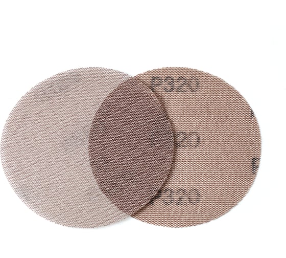 Изображение товара Диск абразивный сетчатый Velcro 125 мм, P320, 10 шт Flexione 10001045