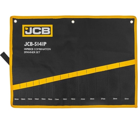 Изображение товара Органайзер JCB тканевый для набора ключей 14пр. JCB-5141P-P(57161)
