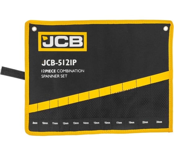 Изображение товара Органайзер JCB тканевый для набора ключей 12пр. JCB-5121P-P(57159)