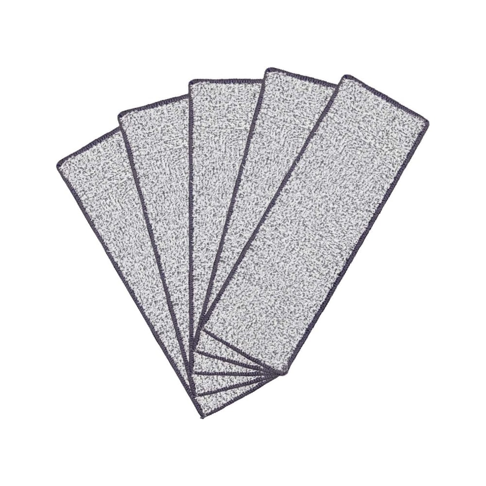 Изображение товара Набор сменных микрофибровых накладок для швабры wmc-12 5 шт