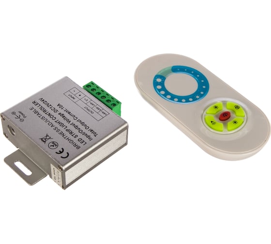 Изображение товара Диммер SWG LED белый сенсор 10A max:120 W 12/24V:240 W, RF-DIM-S5-10A 00000000920
