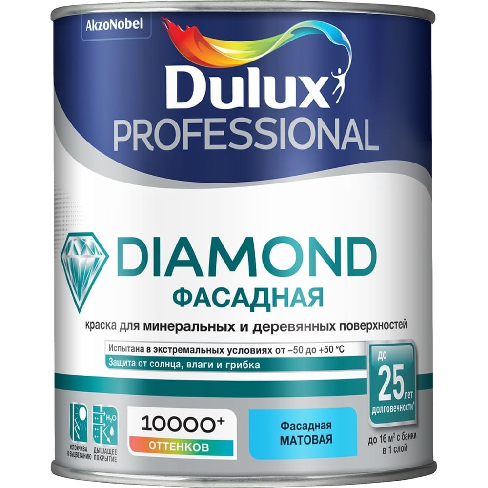 Фасадные  Все инструменты Краска Dulux Professional Diamond 5255347