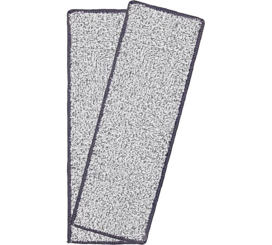 Изображение товара Сменная накладка из микрофибры WMC TOOLS для швабры wmc-01 (2 шт/к-т) WMC-mop1-2pcs(56817)