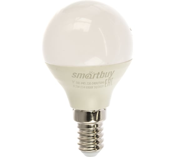 Изображение товара Светодиодная лампа Smartbuy LED P45-9,5W/6000/E14 SBL-P45-9_5-60K-E14