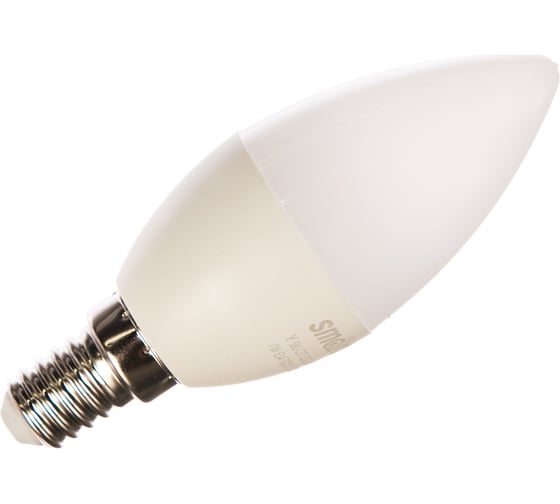 Изображение товара Светодиодная лампа Smartbuy LED C37-07W/3000/E14 SBL-C37-07-30K-E14