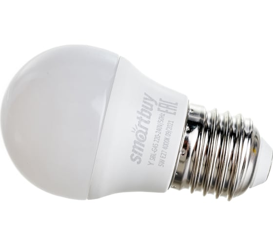 Изображение товара Светодиодная лампа Smartbuy LED G45-05W/4000/E27 SBL-G45-05-40K-E27