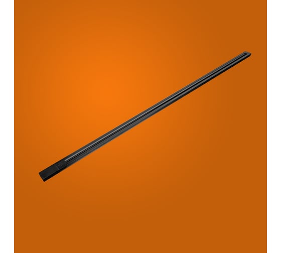 Изображение товара Однофазный трековый шинопровод iSVET черный, TRK-RAIL, шина трек 2 м TRK-RAIL-2-2