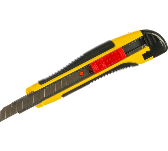 Изображение товара Нож с автостопом Stayer HERCULES-9 сегментированные лезвия 9 мм 0903_z01