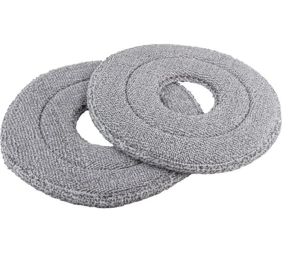 Изображение товара Сменная накладка из микрофибры WMC TOOLS для швабры WMC-17 (2 шт/к-т) WMC-mop17-2pcs(57315)