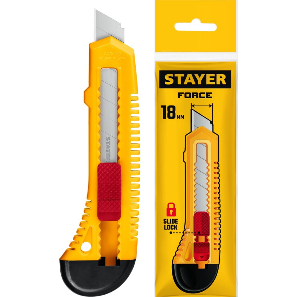 Упрочненный нож STAYER упрочненный нож stayer force