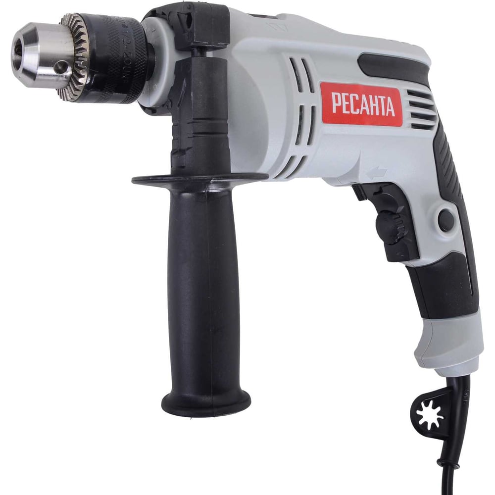 Изображение товара Ударная дрель Ресанта ДУ-13/580 75/8/1 мощность 580 Вт класс профессиональный