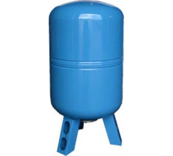 Изображение товара Бак мембранный (гидроаккумулятор) вертикальный синий для водоснабжения 100 л Qubik 31024