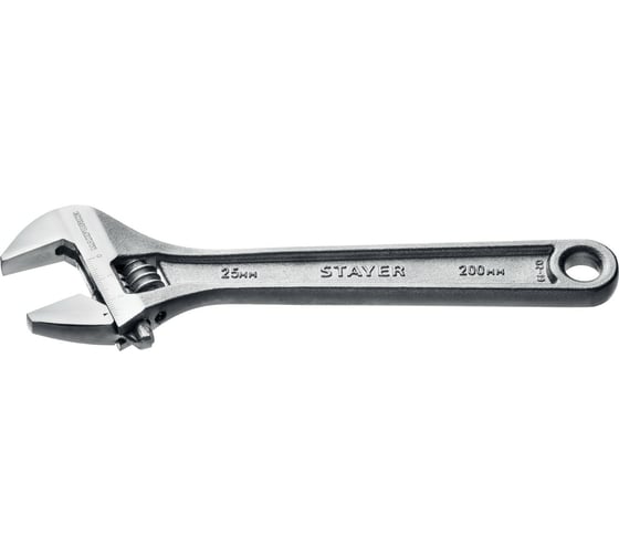 Изображение товара Разводной ключ Stayer MAX-Force, 200 / 25 мм, 2725-20_z01