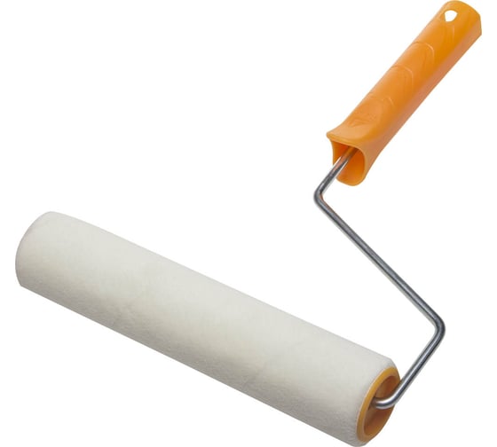 Изображение товара Малярный валик Stayer VELUR 40, 240 мм, d=40 мм, ворс 4 мм, ручка d=6 мм, 0331-23_z02