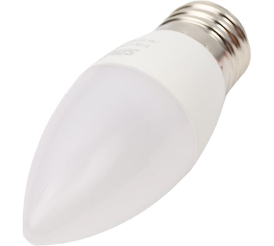 Изображение товара Светодиодная лампа Smartbuy LED C37-07W/4000/E27 SBL-C37-07-40K-E27