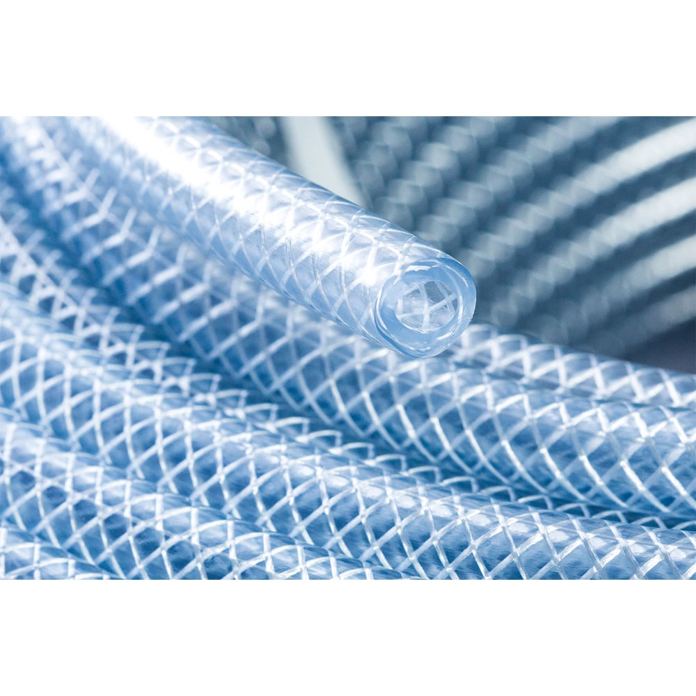 Изображение товара Напорный шланг HIMPT 032 мт ф 50 м ПВХ 8 мм для полива и промышленных целей