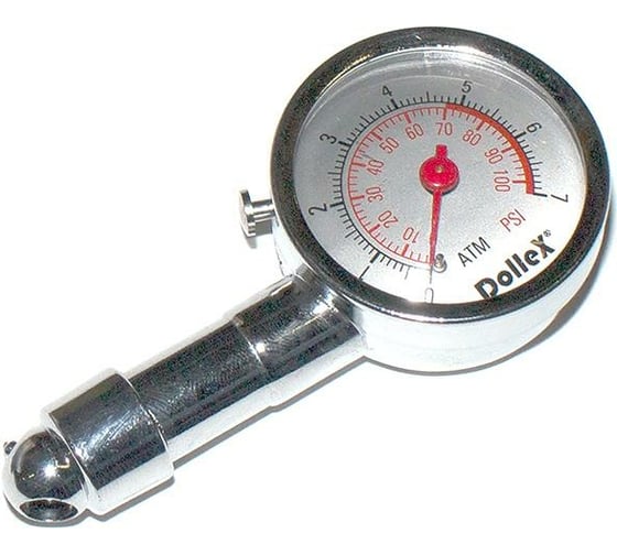Изображение товара Металлический шинный манометр DolleX 7 атм MSC-07