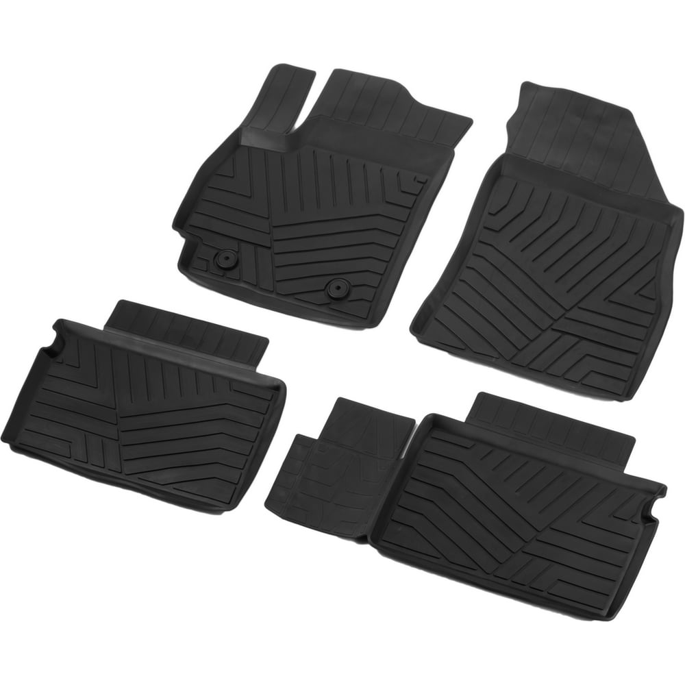 Изображение товара Коврики в салон авто Rival Omoda C5 2021-н.в. литьевой полиуретан крепеж бортики