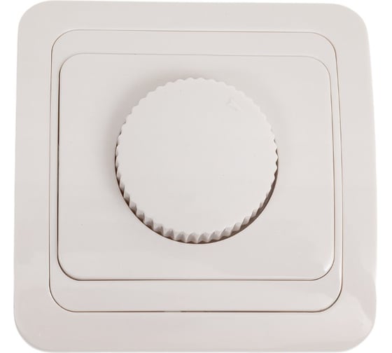 Изображение товара Светорегулятор Smartbuy 600W 220В белый Марс SBE-02w-2.5-D-0