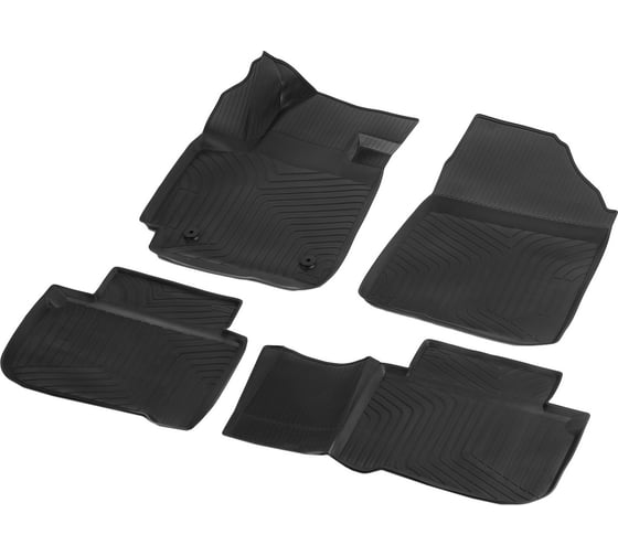 Изображение товара Коврики в салон автомобиля Rival Changan CS55 Plus 2022-/UNI-S 2024-, полиуретан, 4 части 18901001