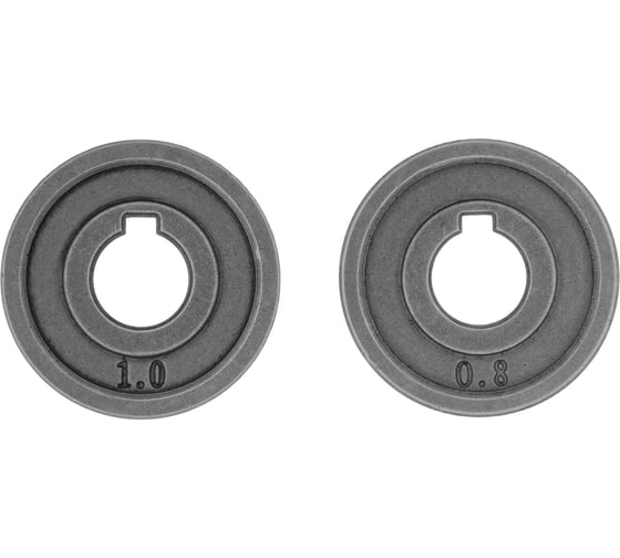 Изображение товара Подающий ролик V профиль под стальную проволоку 0.8-1 мм, 2 шт Denzel 93650