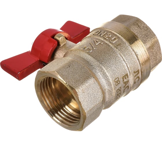 Изображение товара Шаровый кран VALTEC СТАНДАРТ, рукоятка бабочка 3/4, вн.-вн. VT.122.G.05