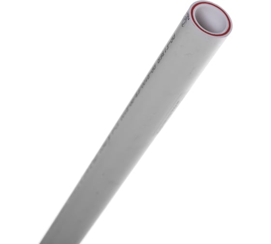 Изображение товара Труба VALTEC PP-FIBER арм. стекл., PN 20, 32мм белый, по 2м VTp.700.FB20.32.02