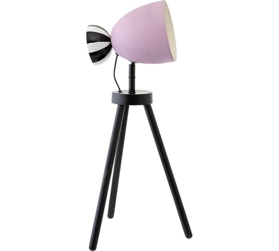 Изображение товара Настольный светильник Bergenson Bjorn Anniken, Ø20x58 см, черный/белый/лиловый BB0000181
