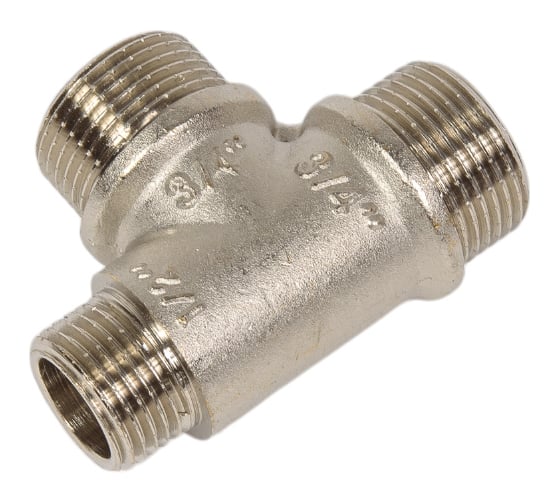 Изображение товара Переходной тройник VALTEC 3/4х3/4х1/2 нар.-нар.-нар. VTr.131.RN.050504