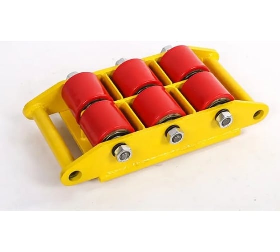 Изображение товара Роликовая поворотная платформа MFK-TORG TANK, полиуретан, 6 колес TANK-6