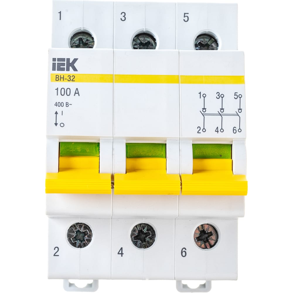 Выключатель нагрузки IEK выключатель нагрузки tdm electric мп 63 3p 63 а трёхпозиционный