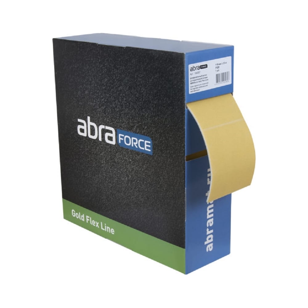 Изображение товара Шлифовальный рулон поролоновый Gold Flex Line 115 мм 25 м P240 Abraforce 164065