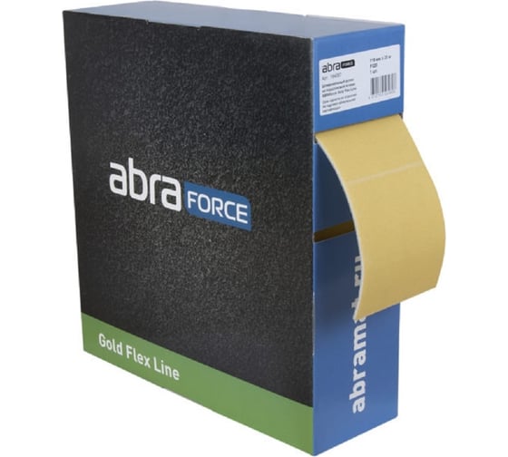 Изображение товара Шлифовальный рулон на поролоновой основе Gold Flex Line 115 мм, 25 м, P240 Abraforce 164065