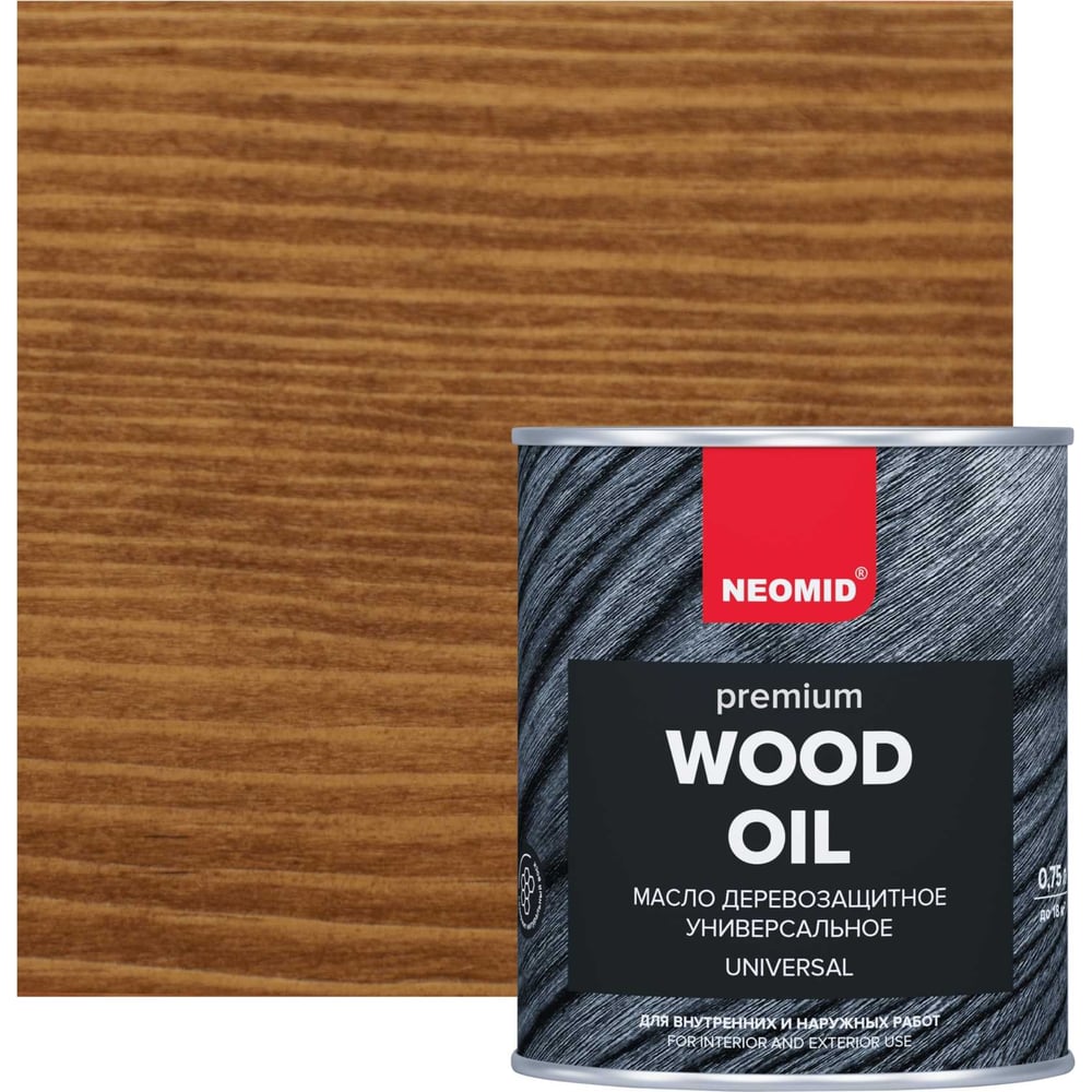 Деревозащитное масло NEOMID масло neomid деревозащитное для терасс орех 2 л