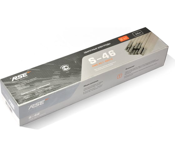 Изображение товара Сварочные электроды Е6013 (S-46) 5х400 мм, 5 кг RSE УТ-00000070