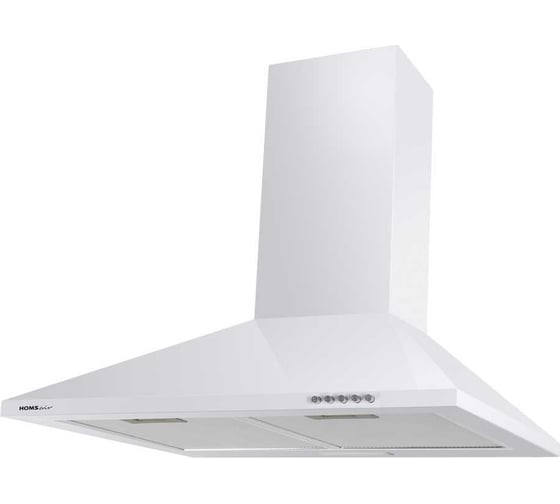 Изображение товара Кухонная вытяжка HOMSair delta 50 белый DELTA 50 White
