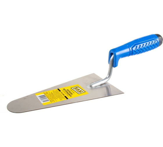 Изображение товара Кельма бетонщика нержавеющая сталь, полукруглая НАШ ИНСТРУМЕНТ 180мм/Р/ 020310-005