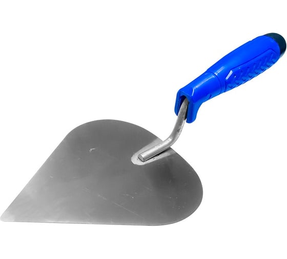 Изображение товара Кельма штукатура нержавеющая сталь, сердце НАШ ИНСТРУМЕНТ 175мм /Р/ 020310-003