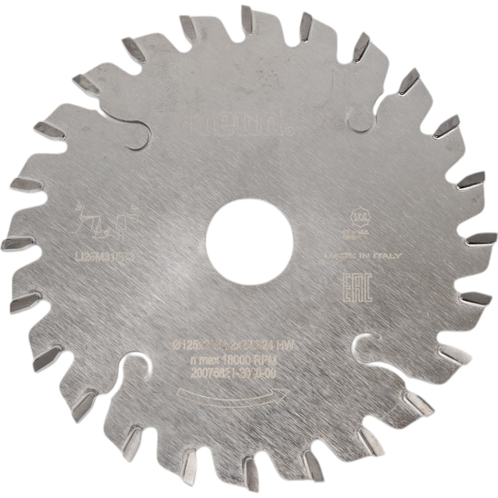 Изображение товара Пильный диск по дереву 125x22 мм, Z24, HM Freud Li25M31FB3
