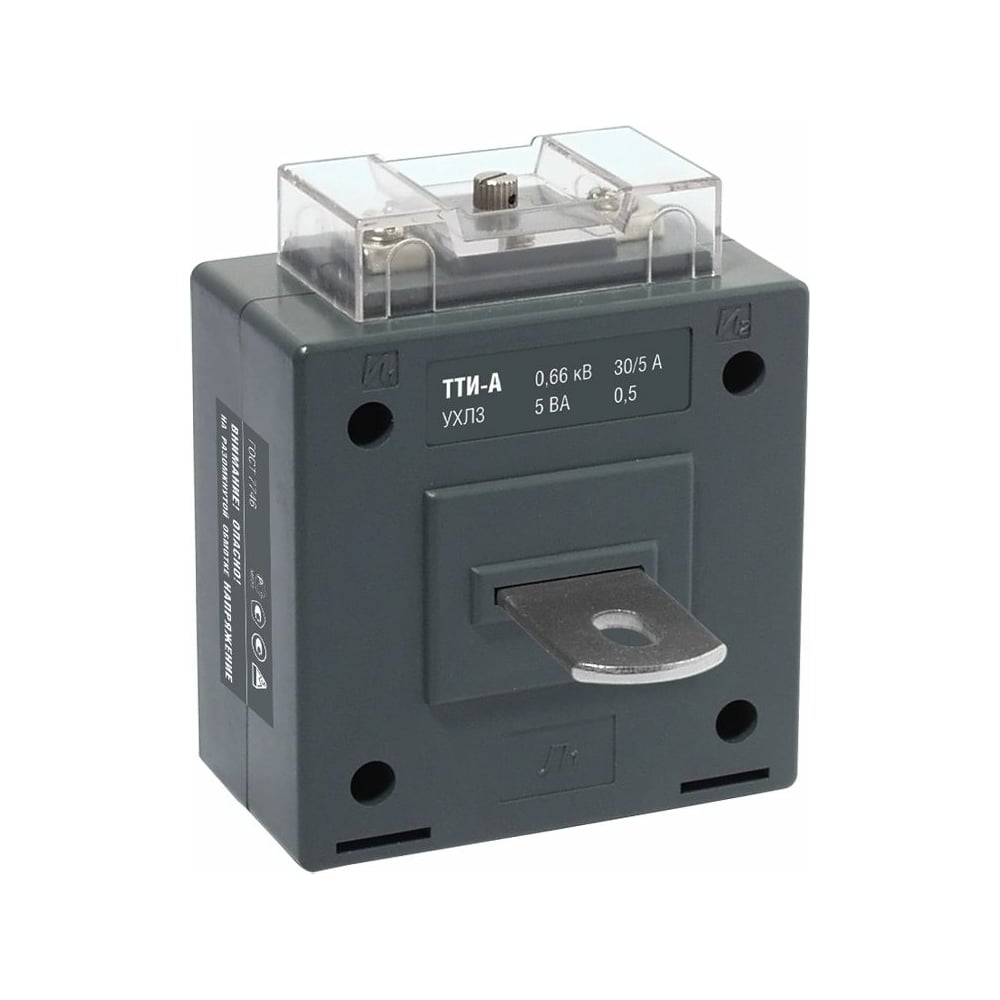 фото Трансформатор iek тти-а 100/5а 5ва кл. точн. 0.5 иэк itt10-2-05-0100