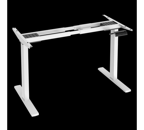 Изображение товара Моторизированное подстолье с регулировкой по высоте ONKRON белое CDF222E-W