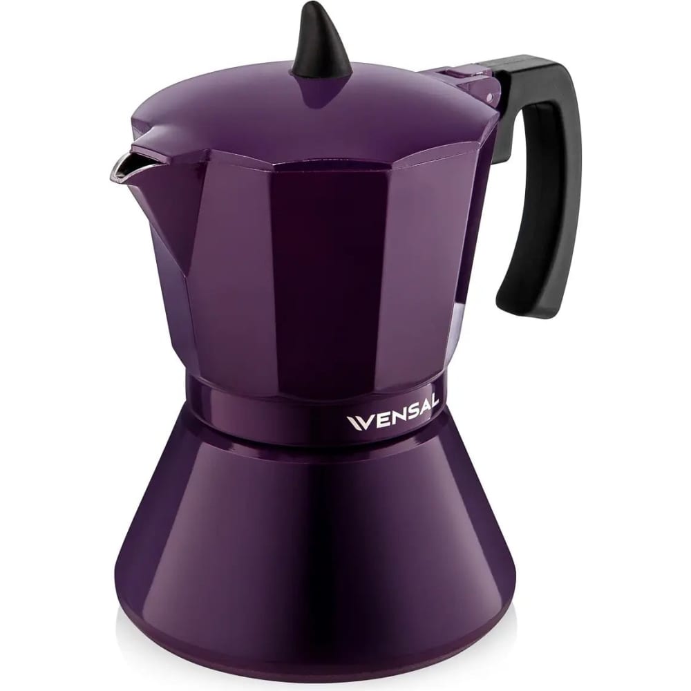 Гейзерная кофеварка 3202VS-VT VENSAL капучинатор kitfort кт 7164 фиолетовый