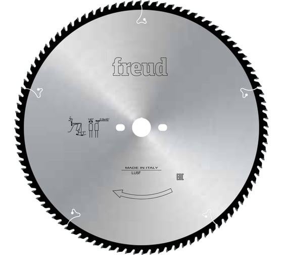 Изображение товара Пильный диск по алюминию 500x4x30 мм, Z120, HM Lu5F Freud 50001