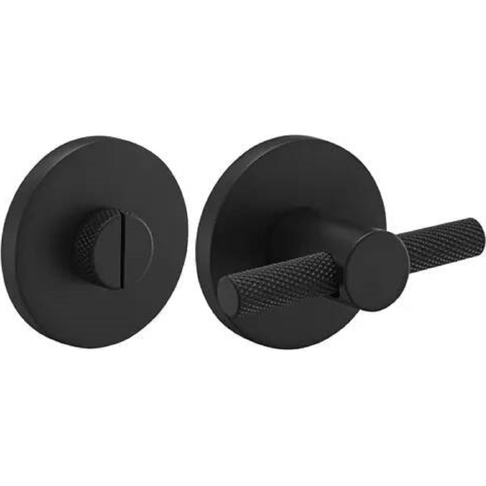 Изображение товара Сантехническая завертка MORELLI MH-WC-R6T черная на круглой розетке